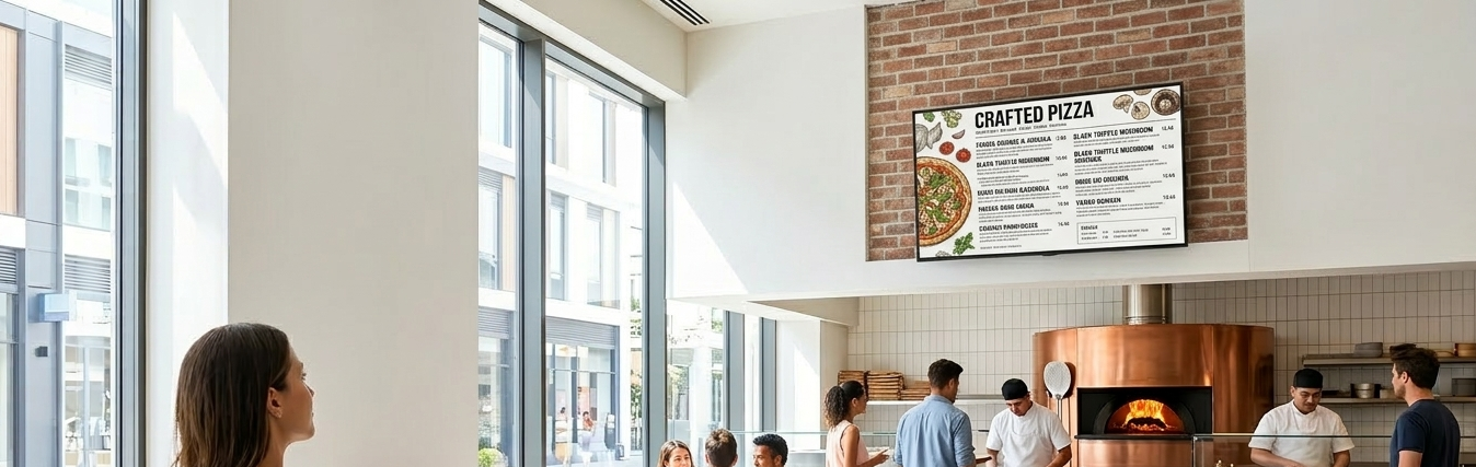 7 Best Digital Menu Board Software Companies for Pizza Shops 2 pizza shops are switching to digital menu board software