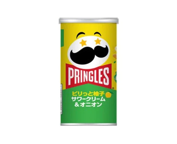 Pringles Japan Yuzu Sour Cream & Onion Flavor