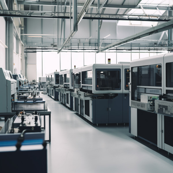 A warehouse of Lab Grown diamond machines