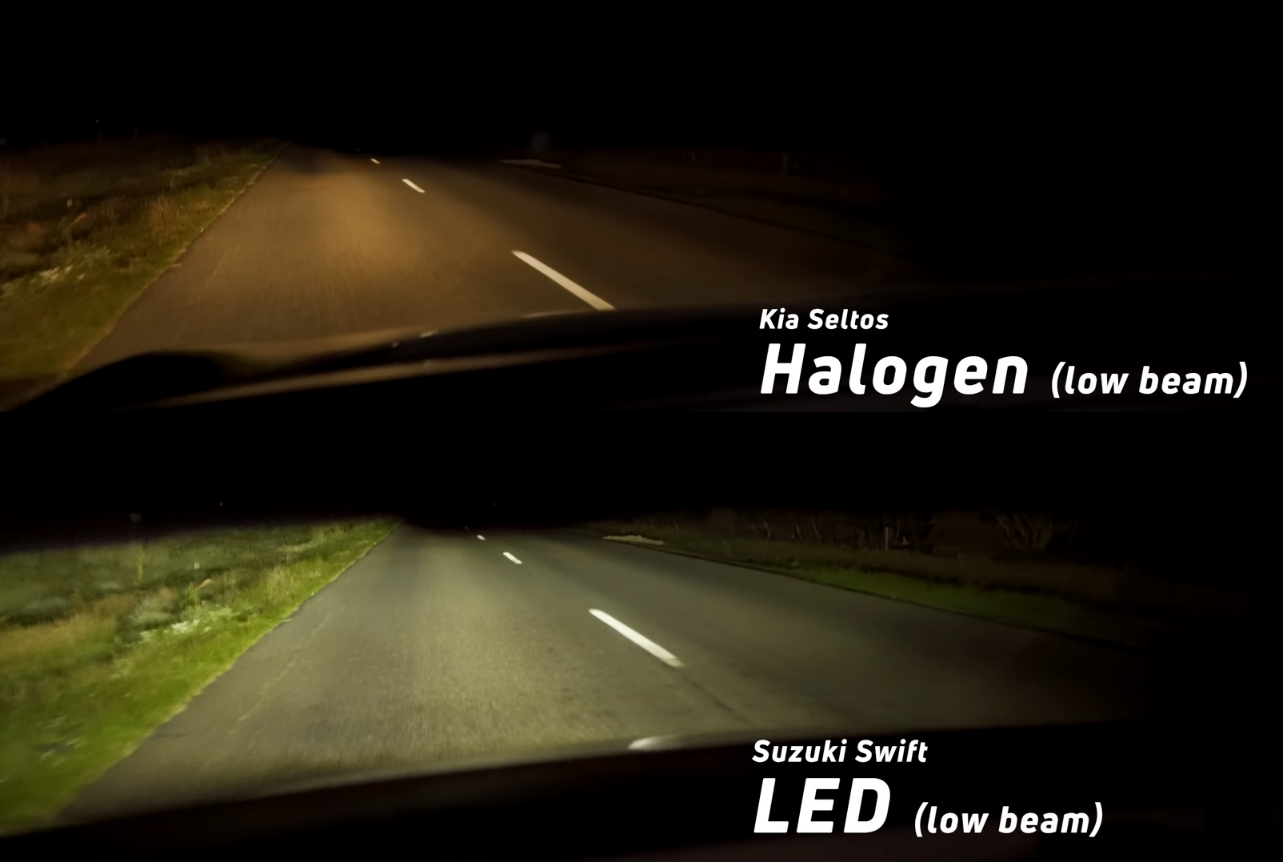 Halogen vs LED 