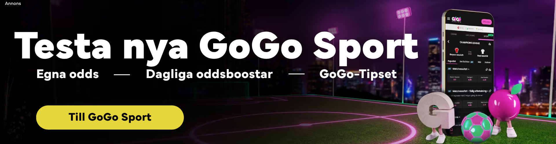 GoGo Sport banner