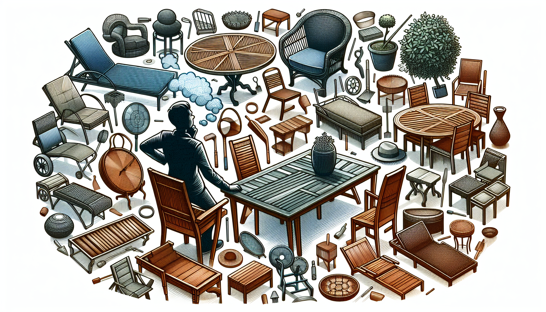 Selecting the ideal garden furniture set