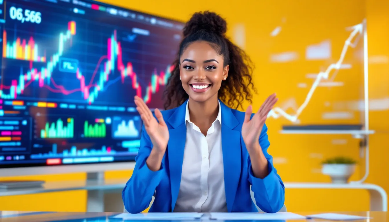 A person analyzing market data to manage risks effectively.
