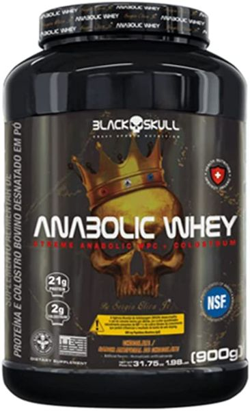 Anabolic Whey. Imagem retirada do site da Black Skull.