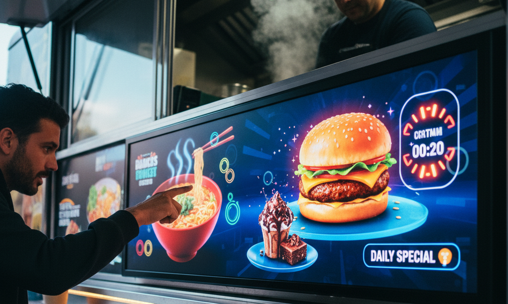 10 Best Digital Menu Boards For Food Trucks (Ultimate Guide) 12 animated digital menu boards for food trucks