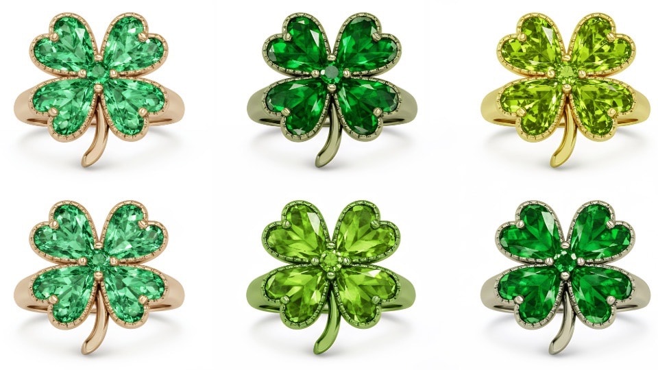Clover Collection. Saras Beads UK.