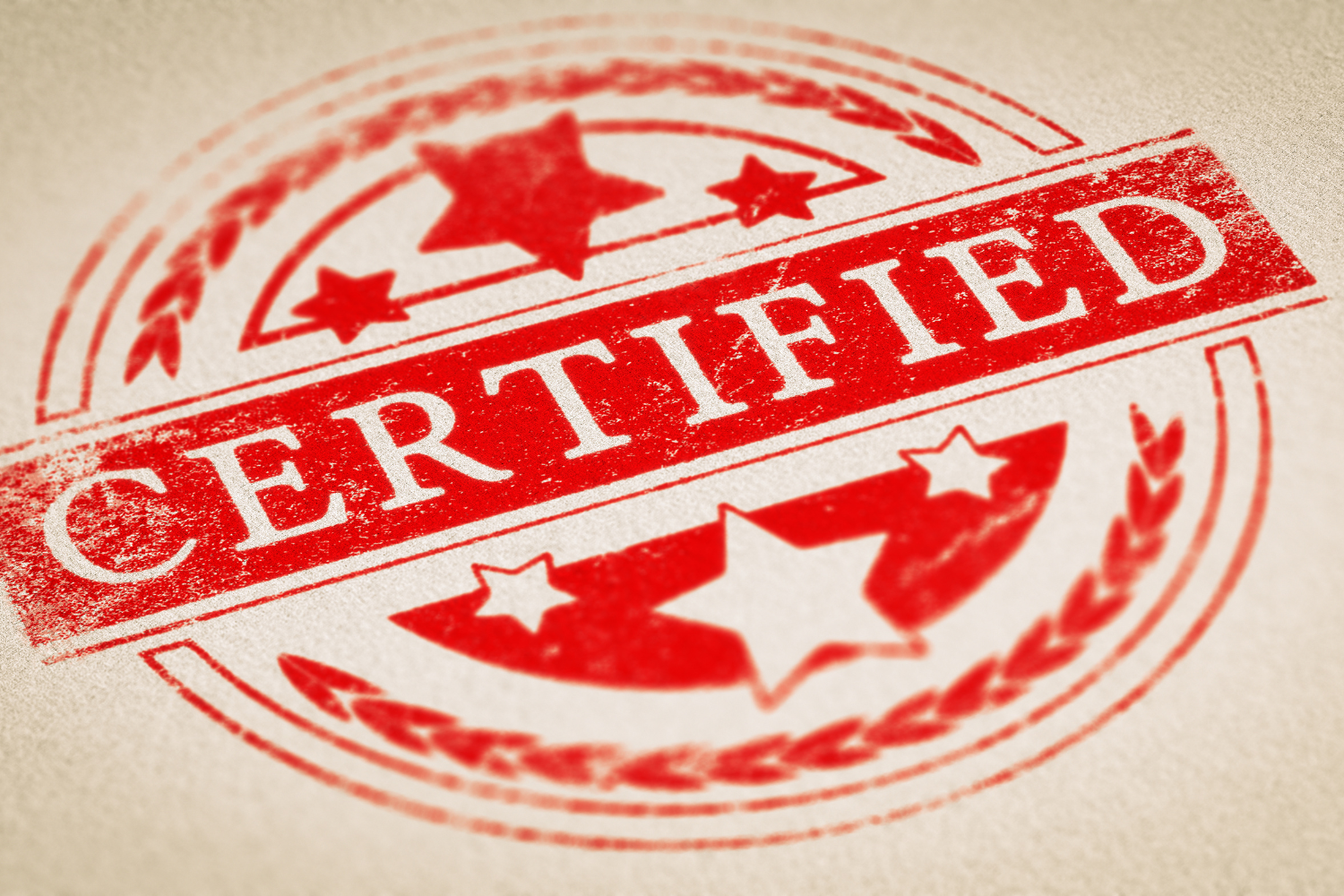 Image depicting certification.