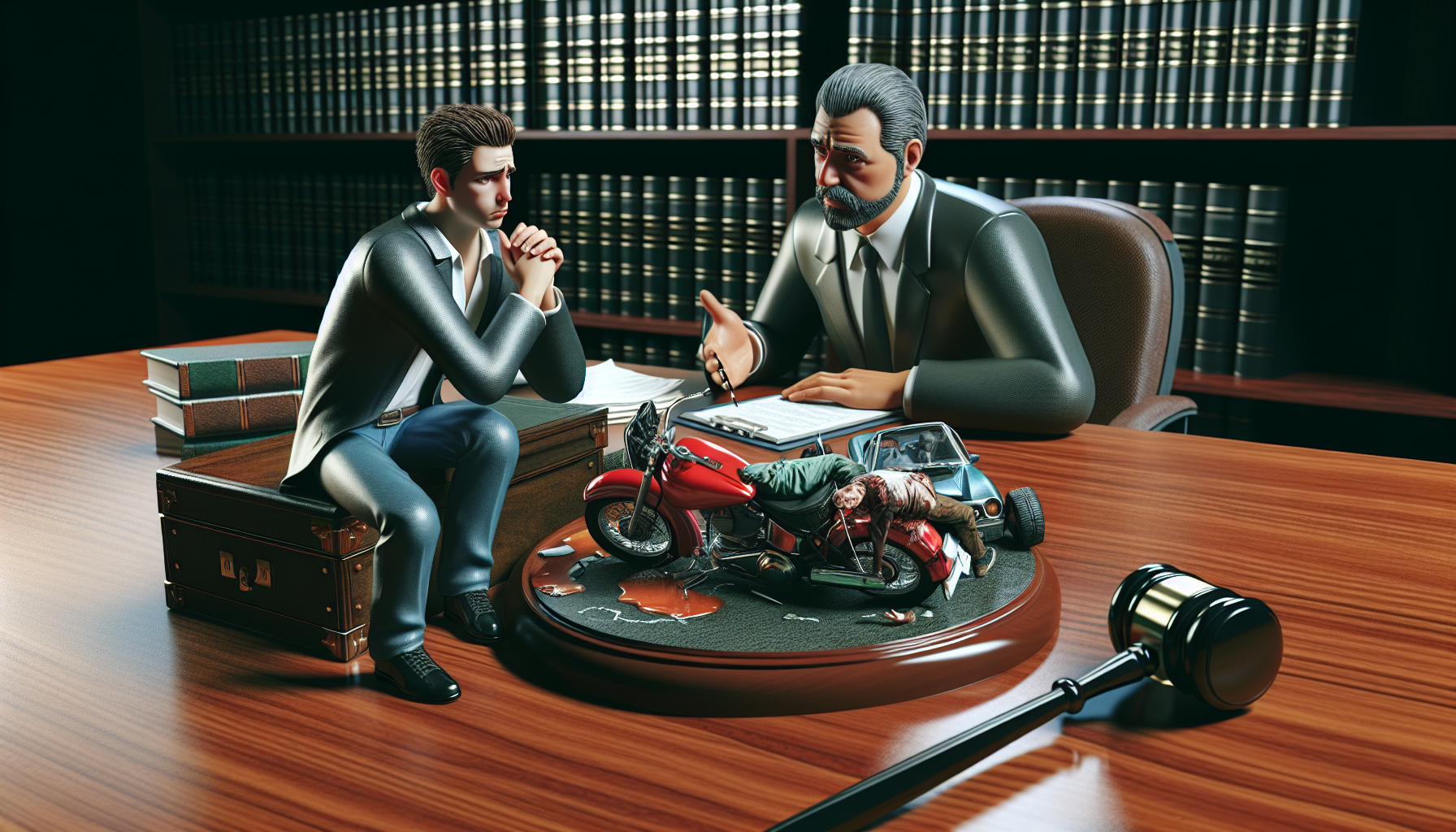 Consulting a motorcycle accident lawyer for legal advice
