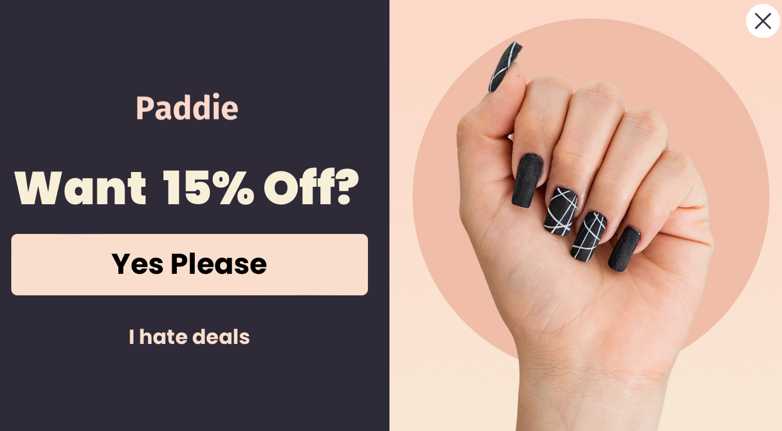 dropshipping stores - paddie nails