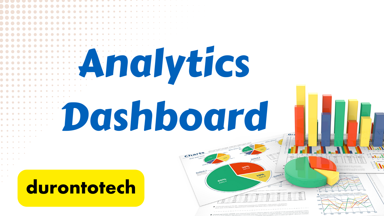 dashboard with analytics