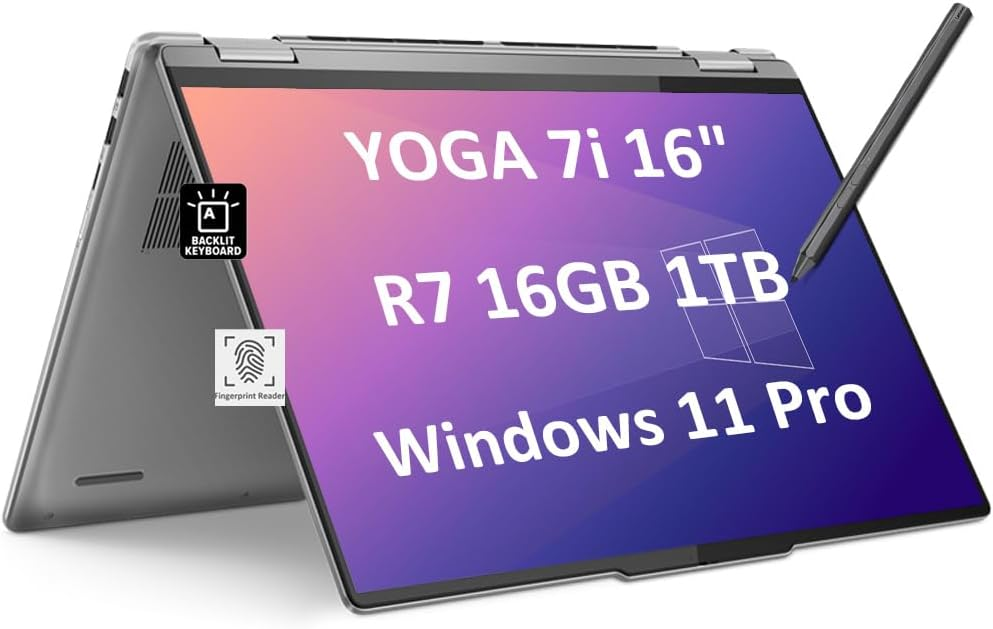 Lenovo Yoga 7i 16" FHD+