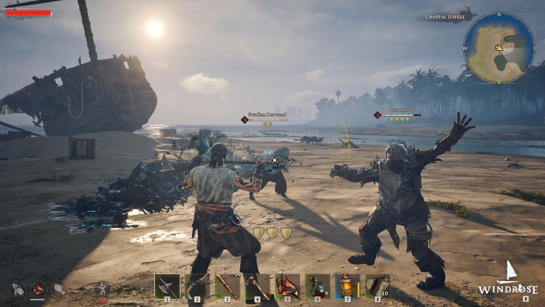 Windrose Combat on Land and Sea