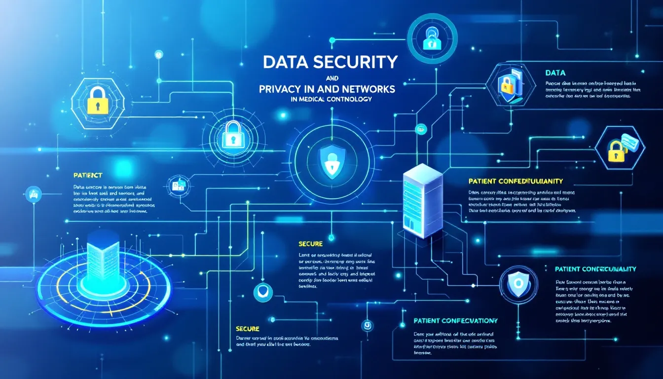 Datensicherheit und Datenschutz in der Medizintechnik.