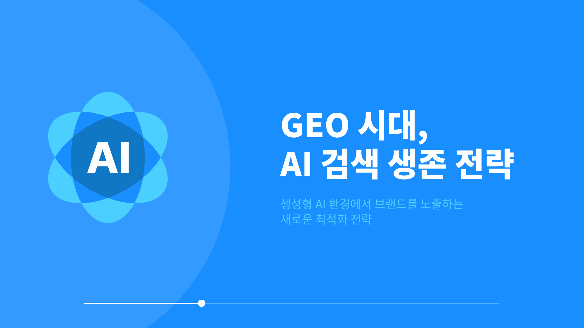 GEO 뜻 완벽 이해 - ChatGPT 검색에 내 사이트 노출하는 법