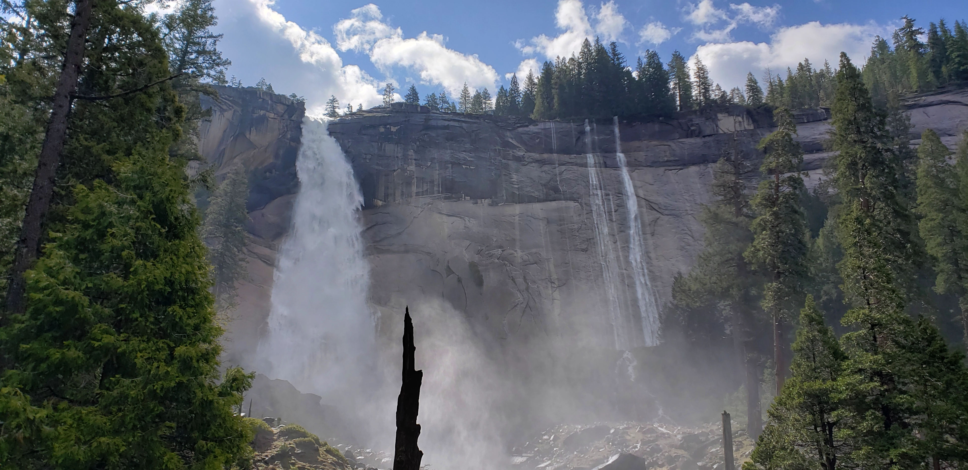 Nevada Fall Yosemite National Park - 594 foot plunge