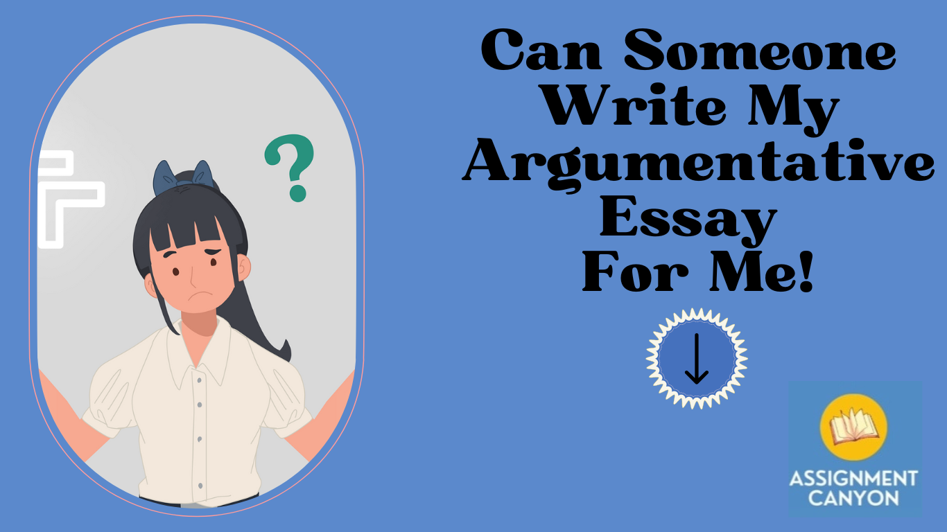 Write My Argumentative Essay For Me