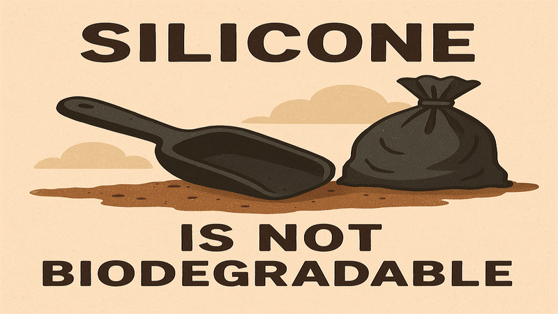 Does silicone contribute to environmental pollution?