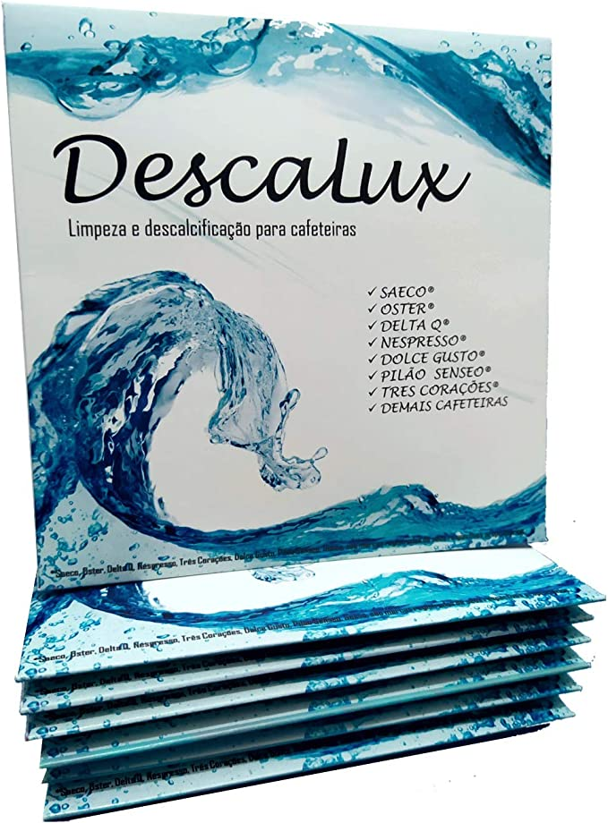 Descalcificante Descalux. Imagem: Amazon