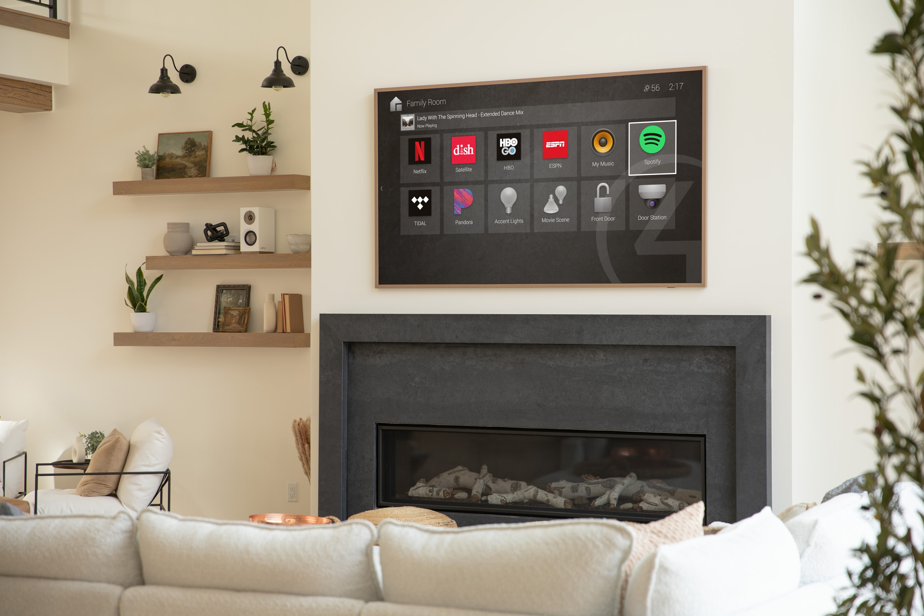 Integration of smart home AV systems with existing home systems.
