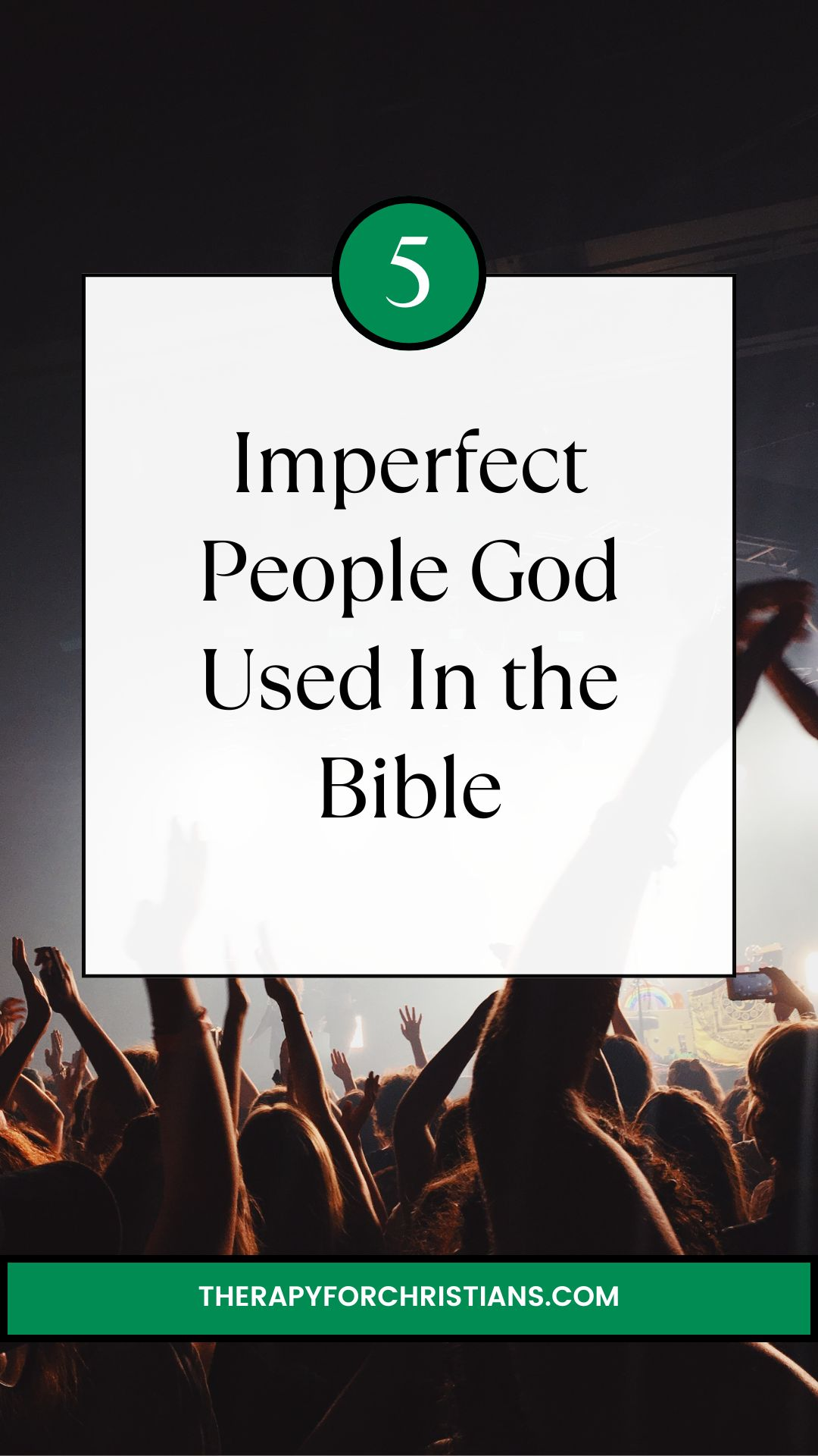 God uses imperfect People Pin