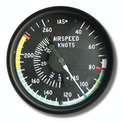 airspeed indicator is a flight instrument that displays airspeed