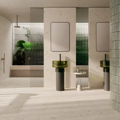 Logico Cosmo porcelain cement stone effect tile from Sant Agostino