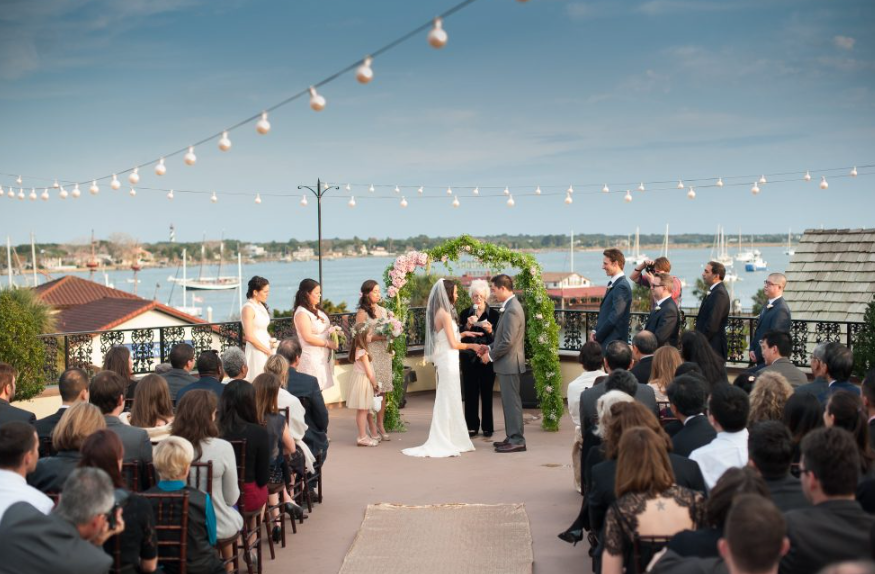 The White Room Outdoor Ceremony - Jacksonville Wedding Venues