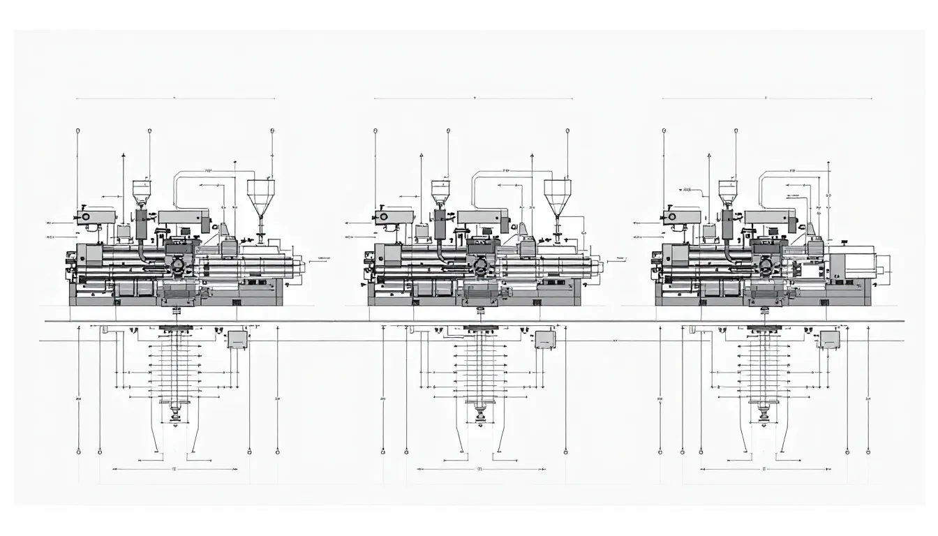 A comparison of different plastic extrusion machines, highlighting their advantages.
