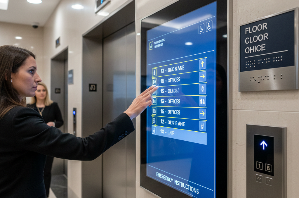 What are the Elevator Signage Requirements? 3 create accessible elevator signage control panel layouts