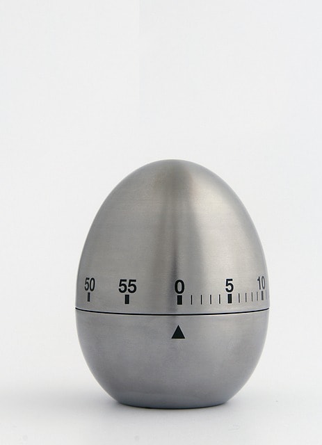 egg, alarm clock, gray