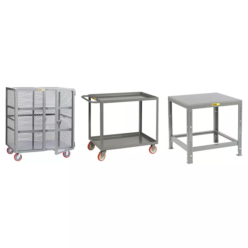 Various industrial carts for different applications