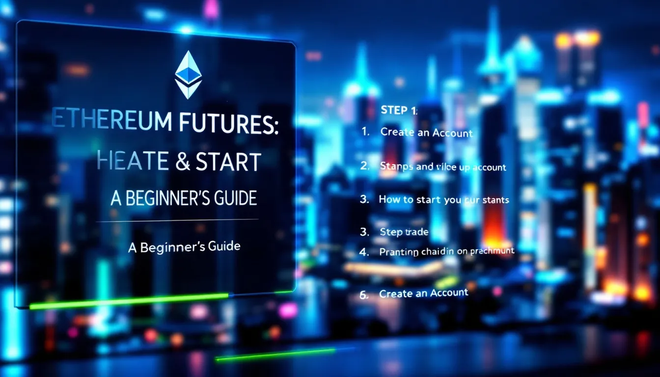 A step-by-step guide on how to start trading Ethereum futures.