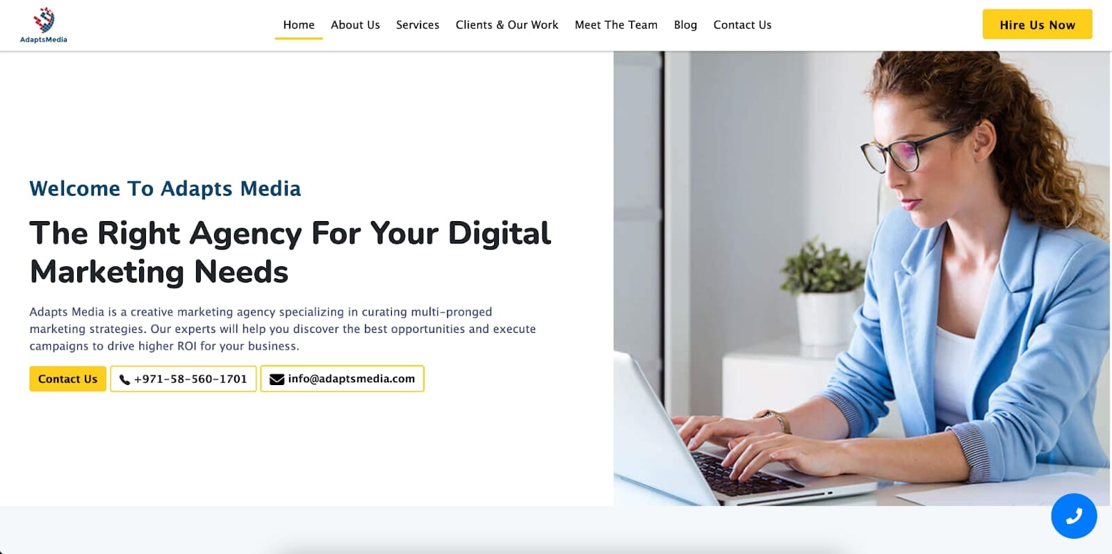 ADAPTS MEDIA is a top-tier digital marketing and design agency