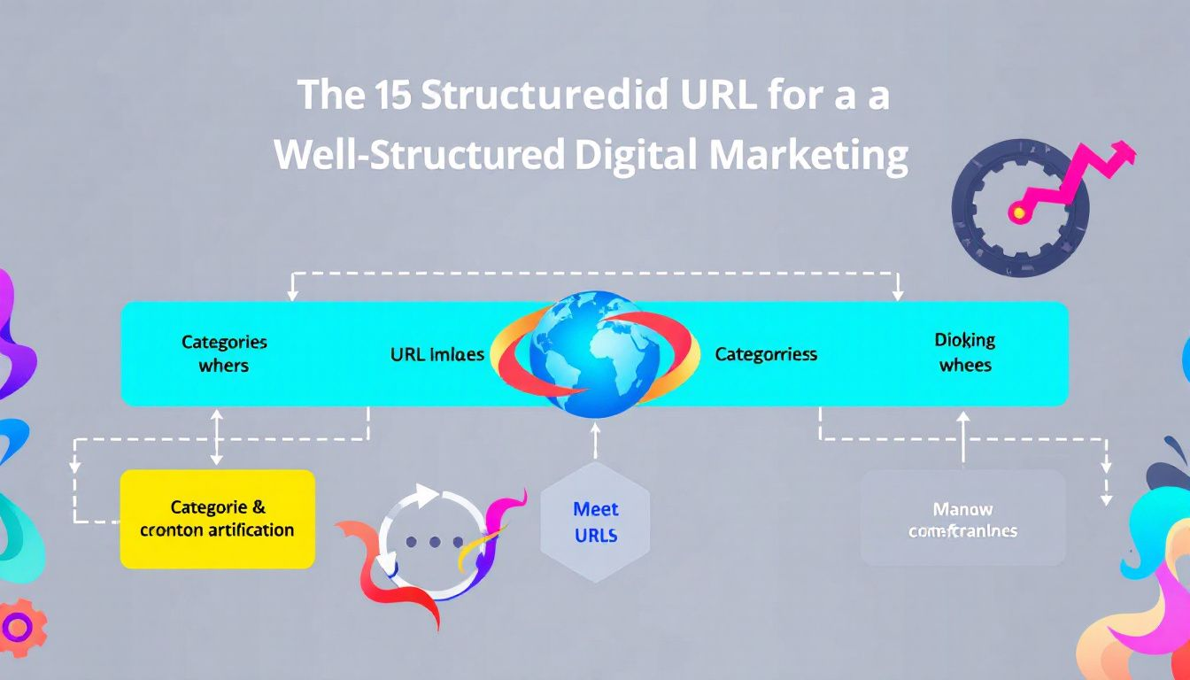 Ein Diagramm, das die Bedeutung einer SEO-freundlichen URL Struktur zeigt.