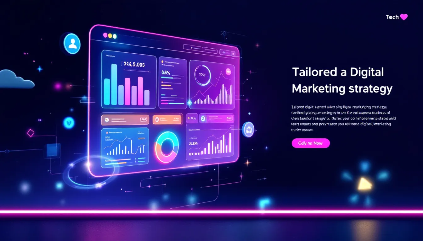 A visual representation of tailored digital marketing strategies for business growth.