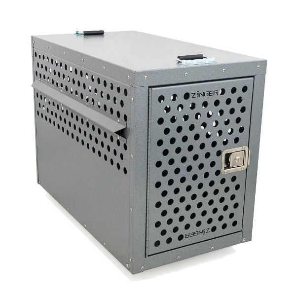 Zinger Airline Approved Aluminum Cage Dog Crate