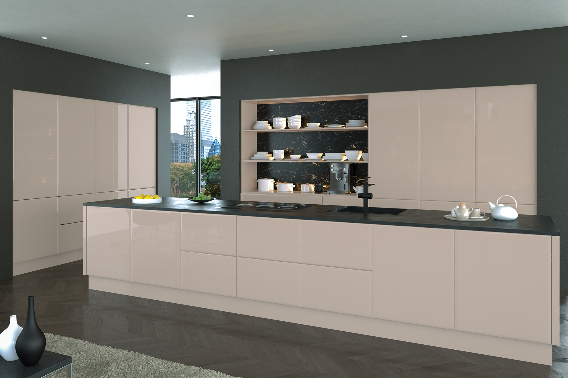 High Gloss Kitchen Doors