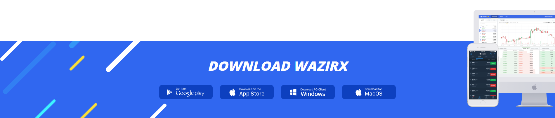 More about Trading on WazirX