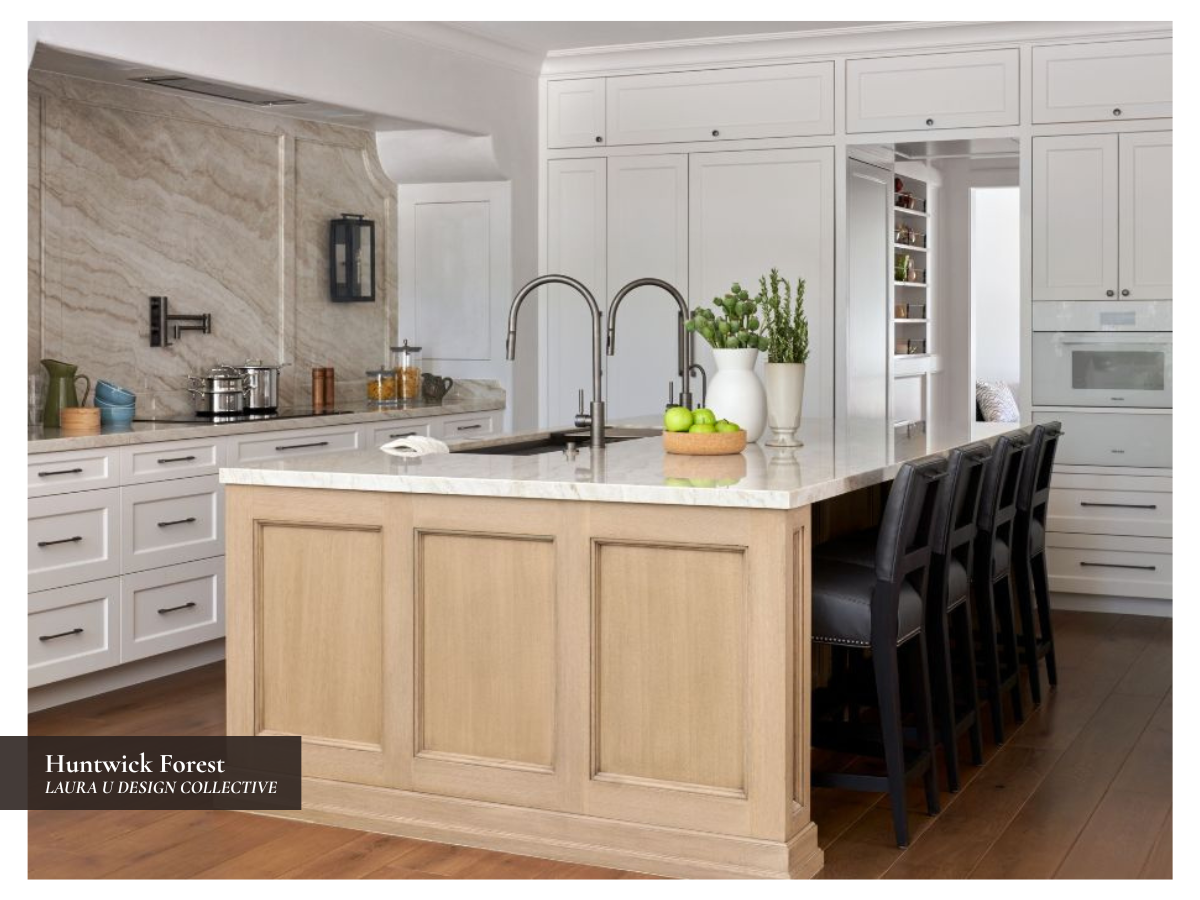 kitchen designed by Laura U Design Collective