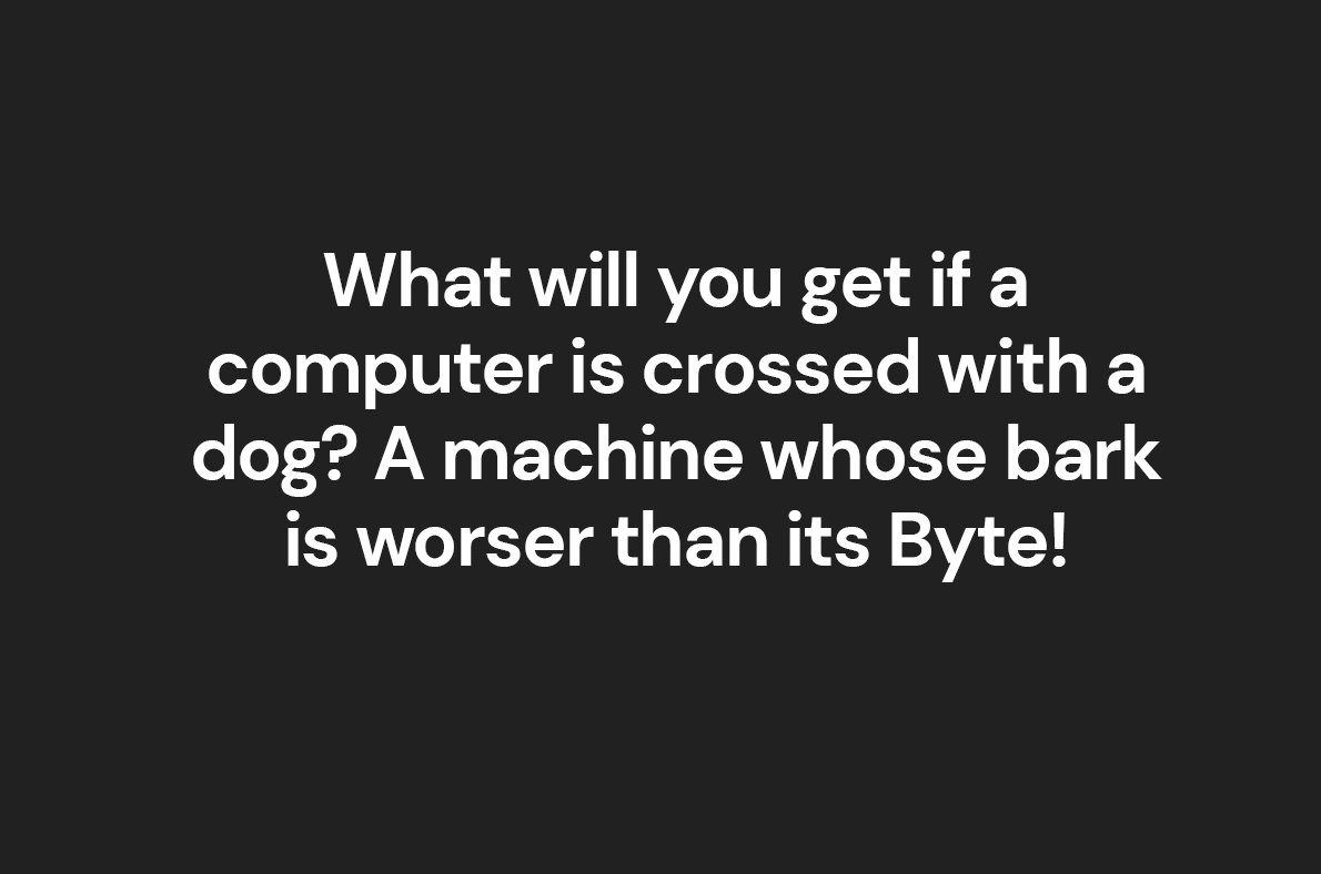 computer puns