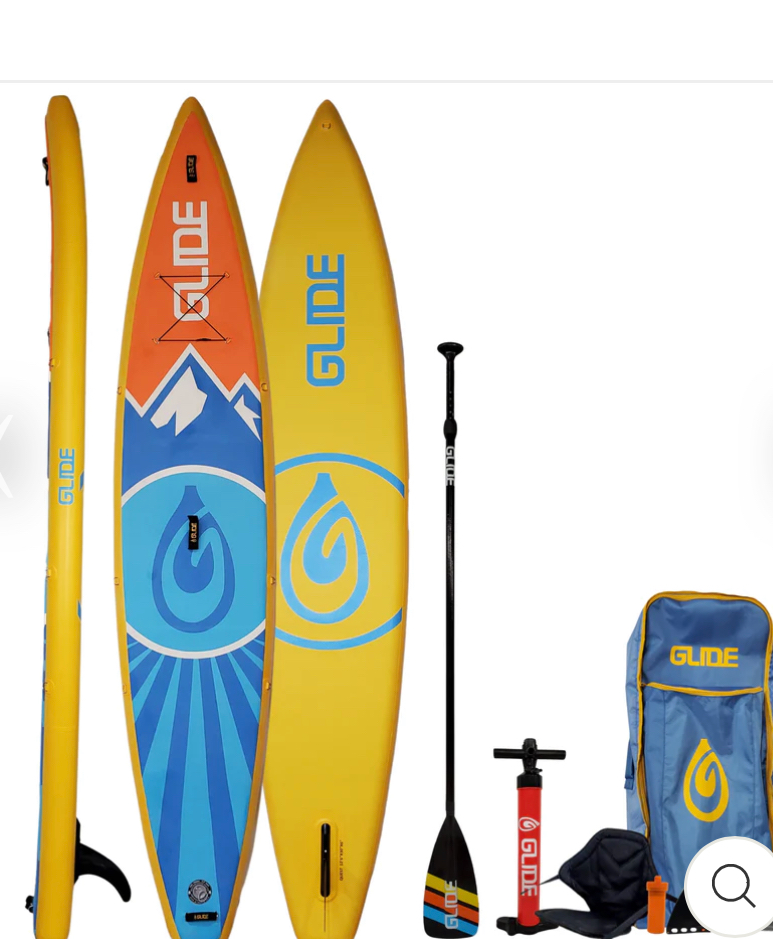 inflatable stand up paddle boarding on inflatable board