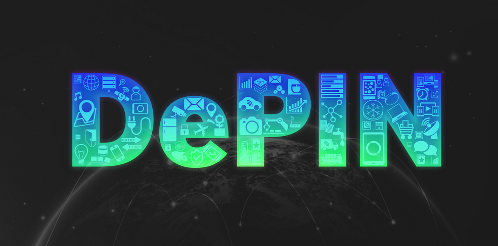 An image illustrating decentralized physical infrastructure networks (DePIN) applications.