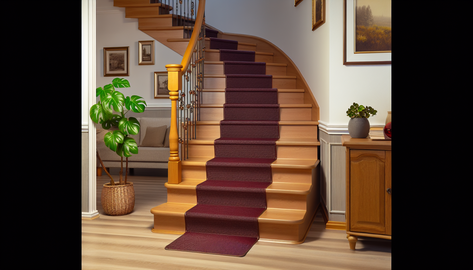 Stair runners for safety