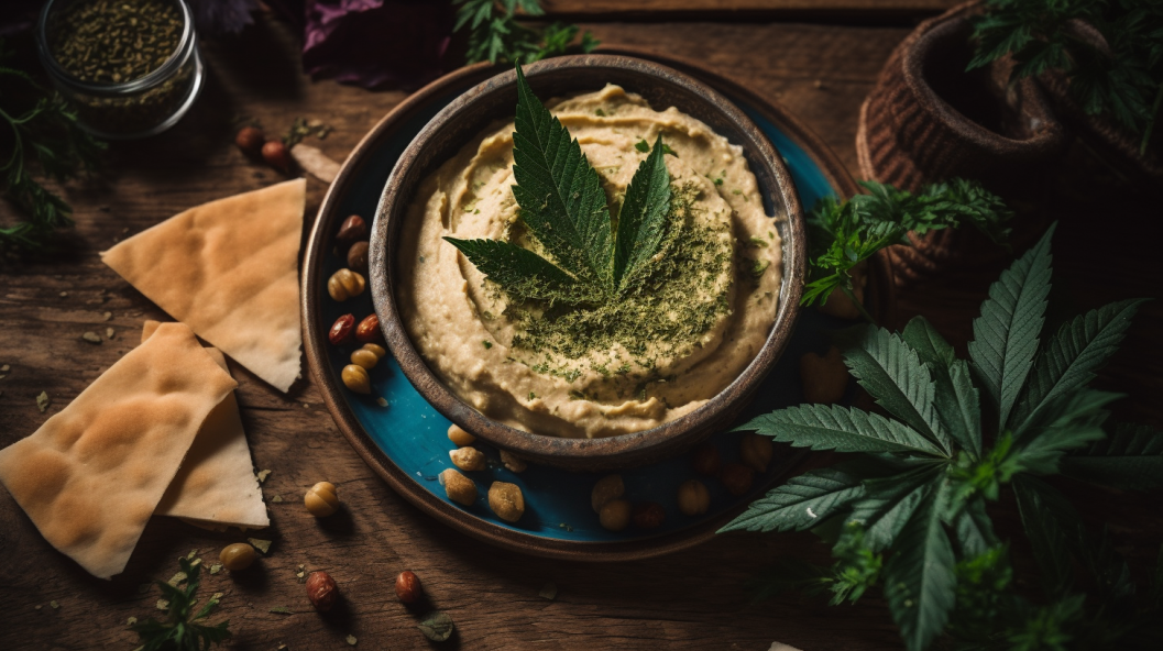 jet full marijuana strain cannabis infused hummas recipe image