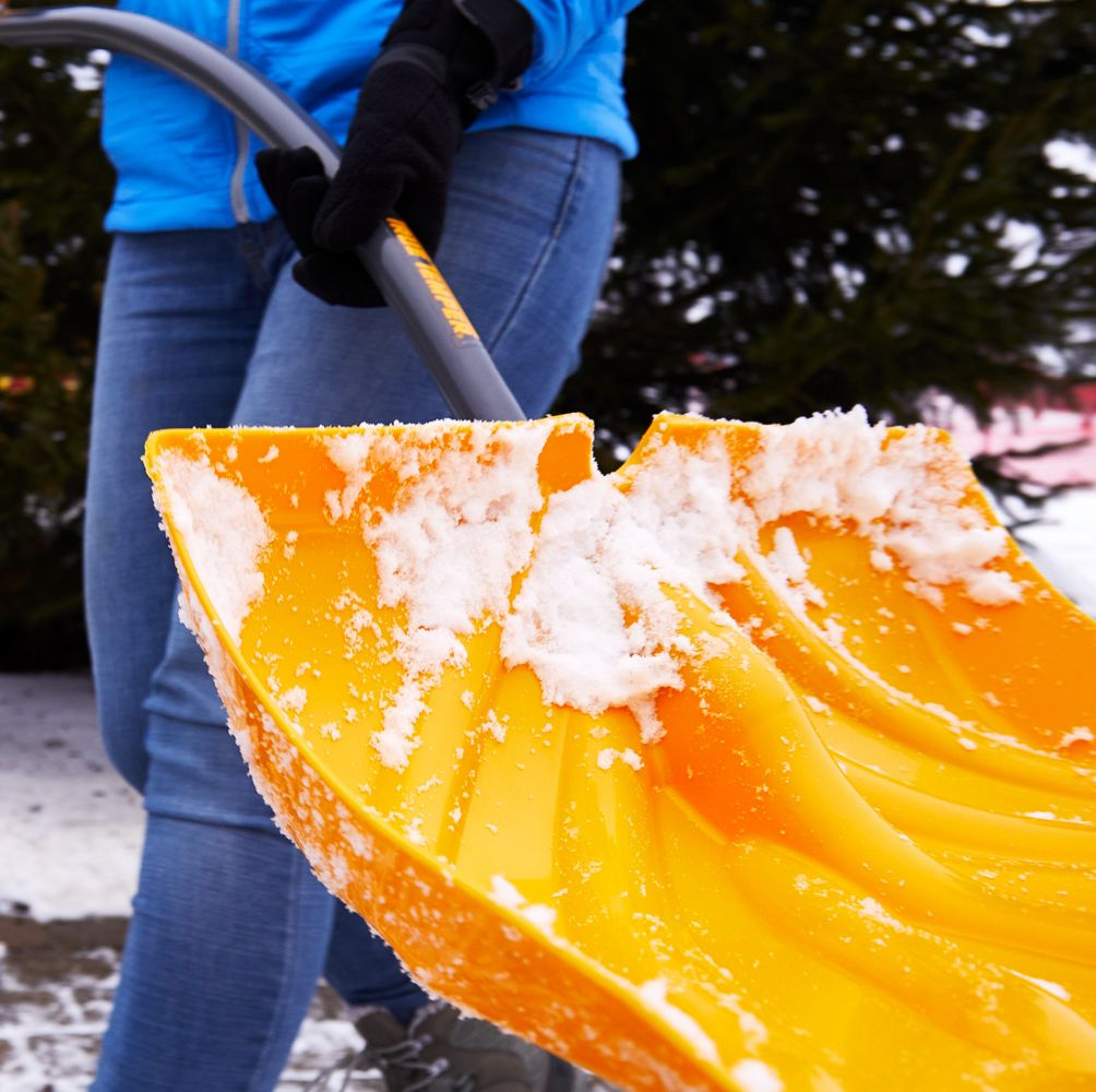 Durable materials for commercial snow shovels