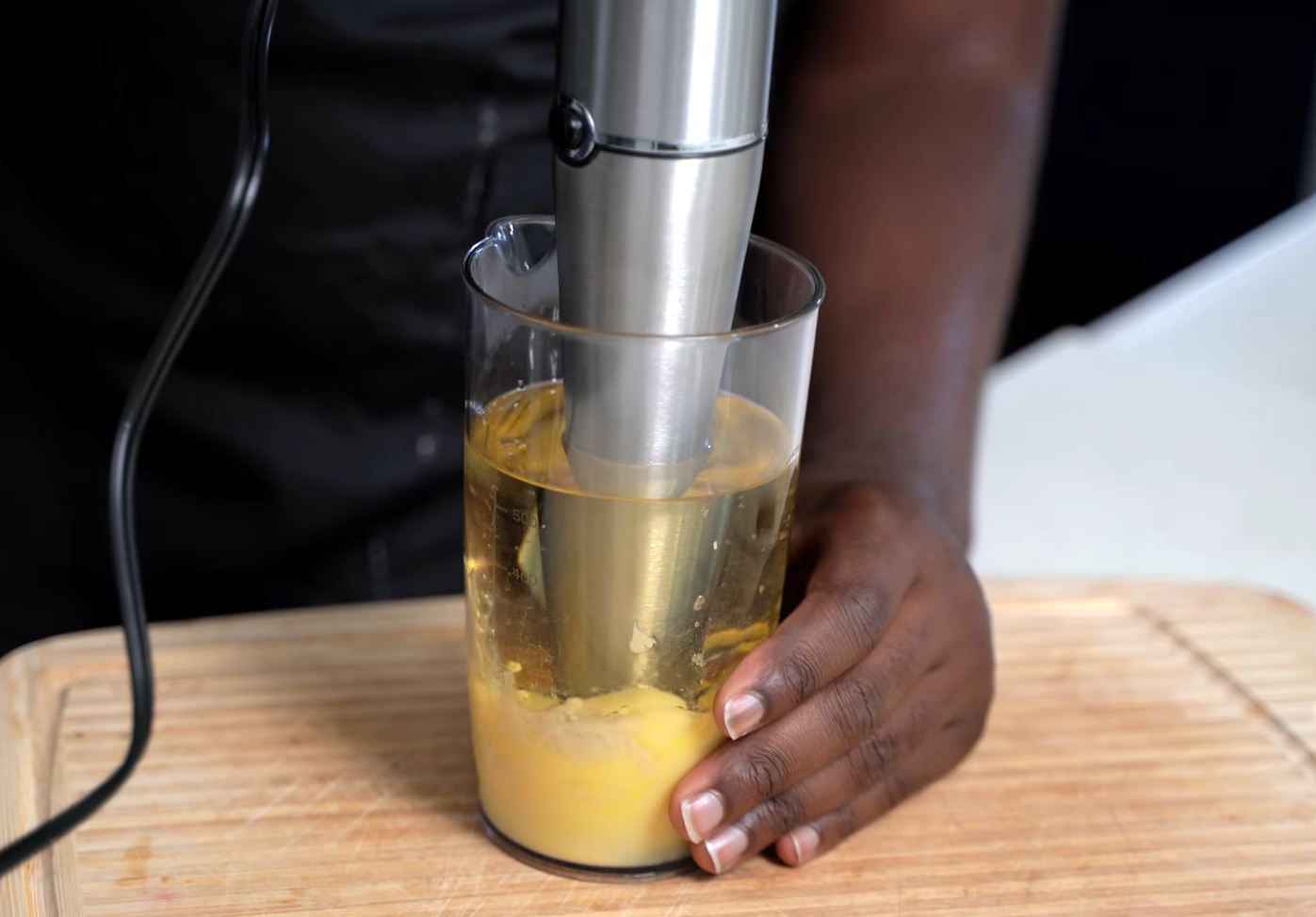mayonnaise test using turelar hand blender