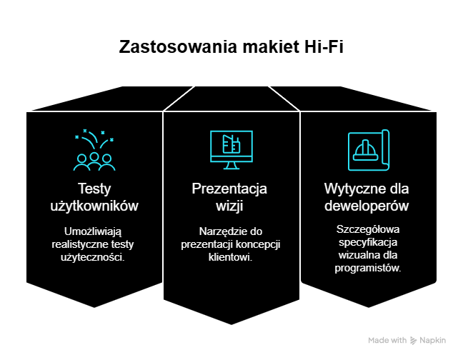 Główne zastosowania makiet Hi-Fi 