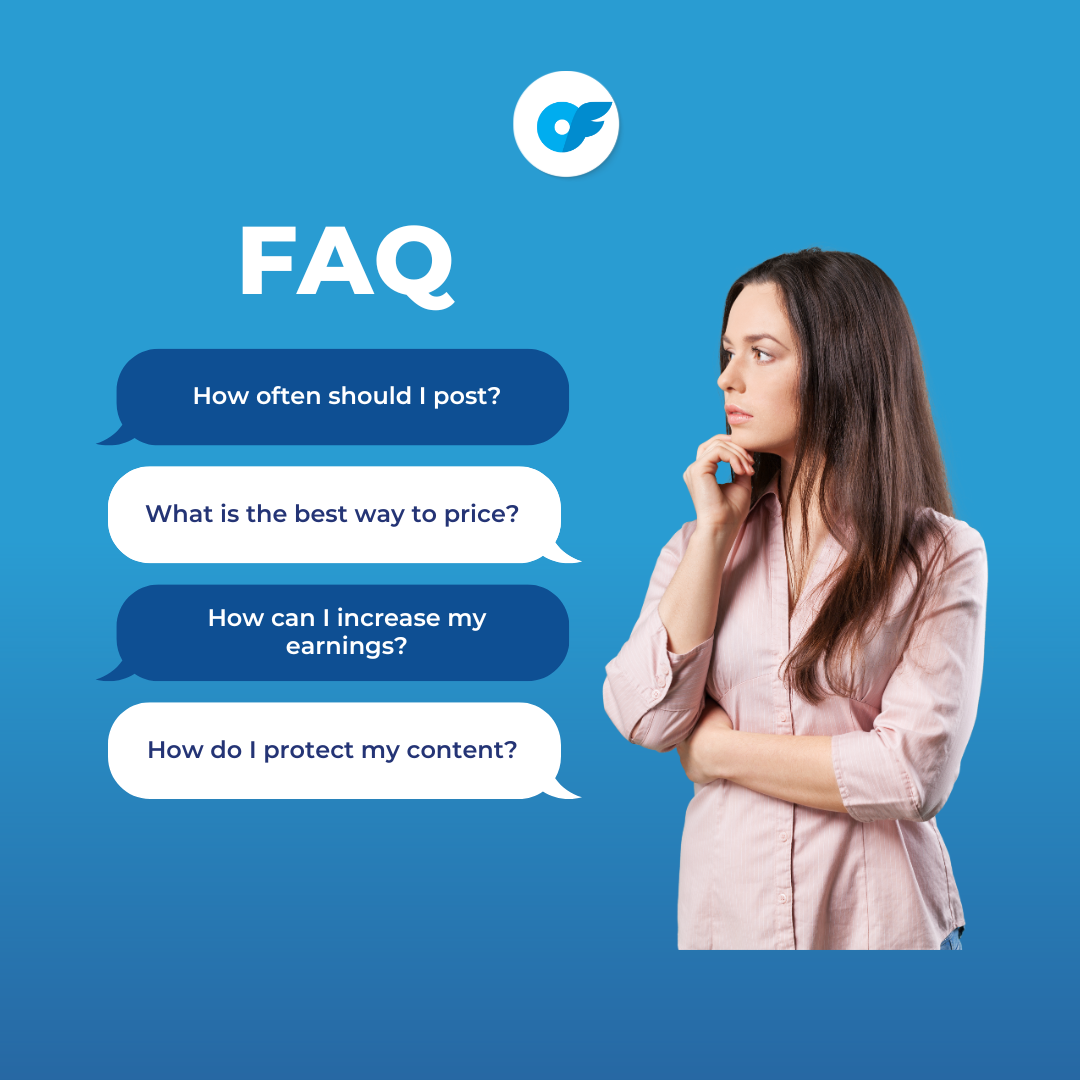 Frequently asked questions on OnlyFans success.