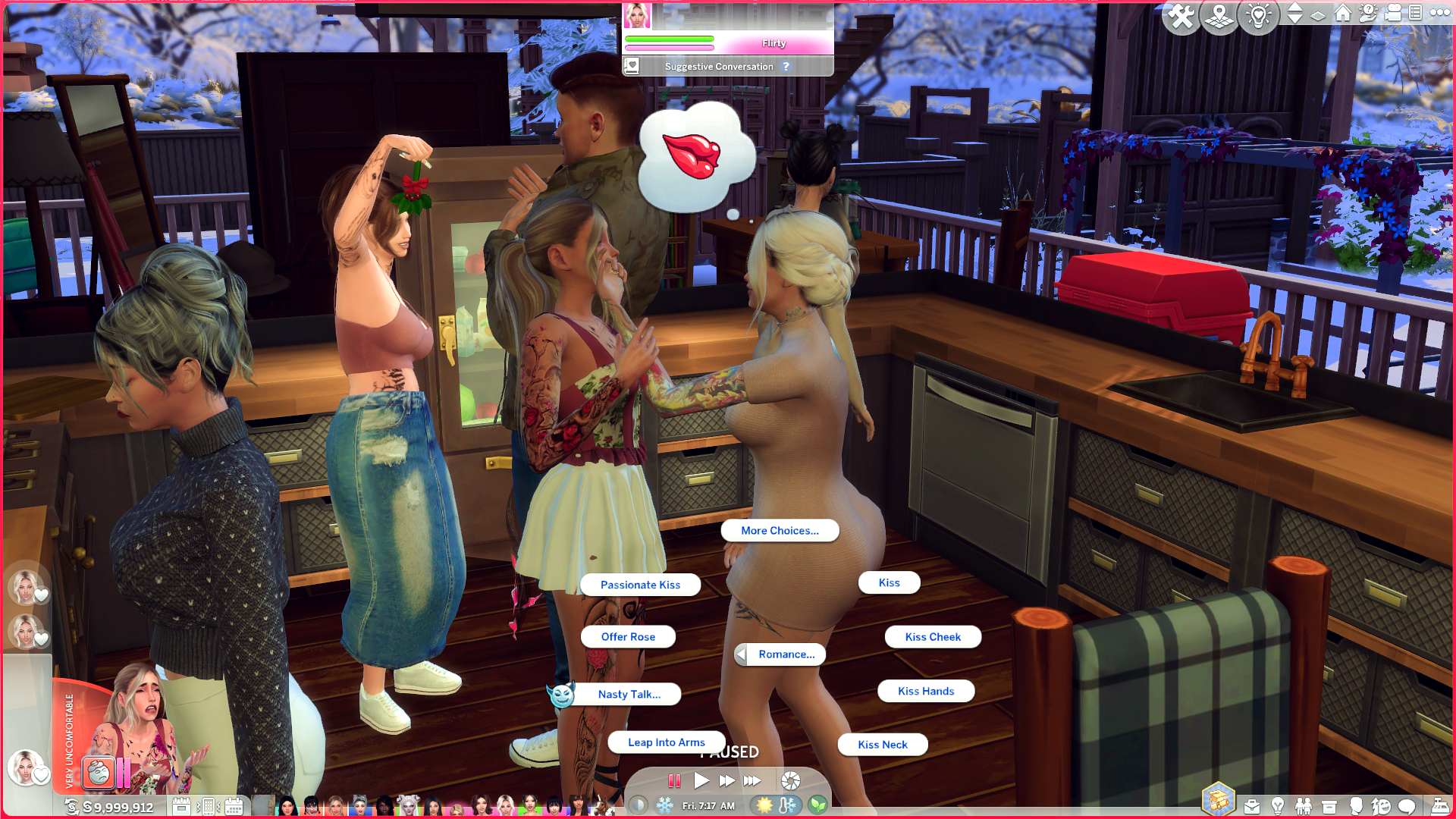 Be Romantic Despite the Mood of The Sims