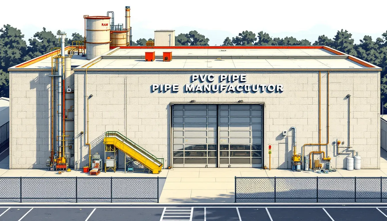 Setting up a PVC pipe manufacturing plant project report.